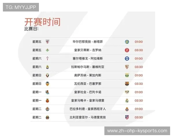 西甲联赛新赛程第二轮比赛安排解析